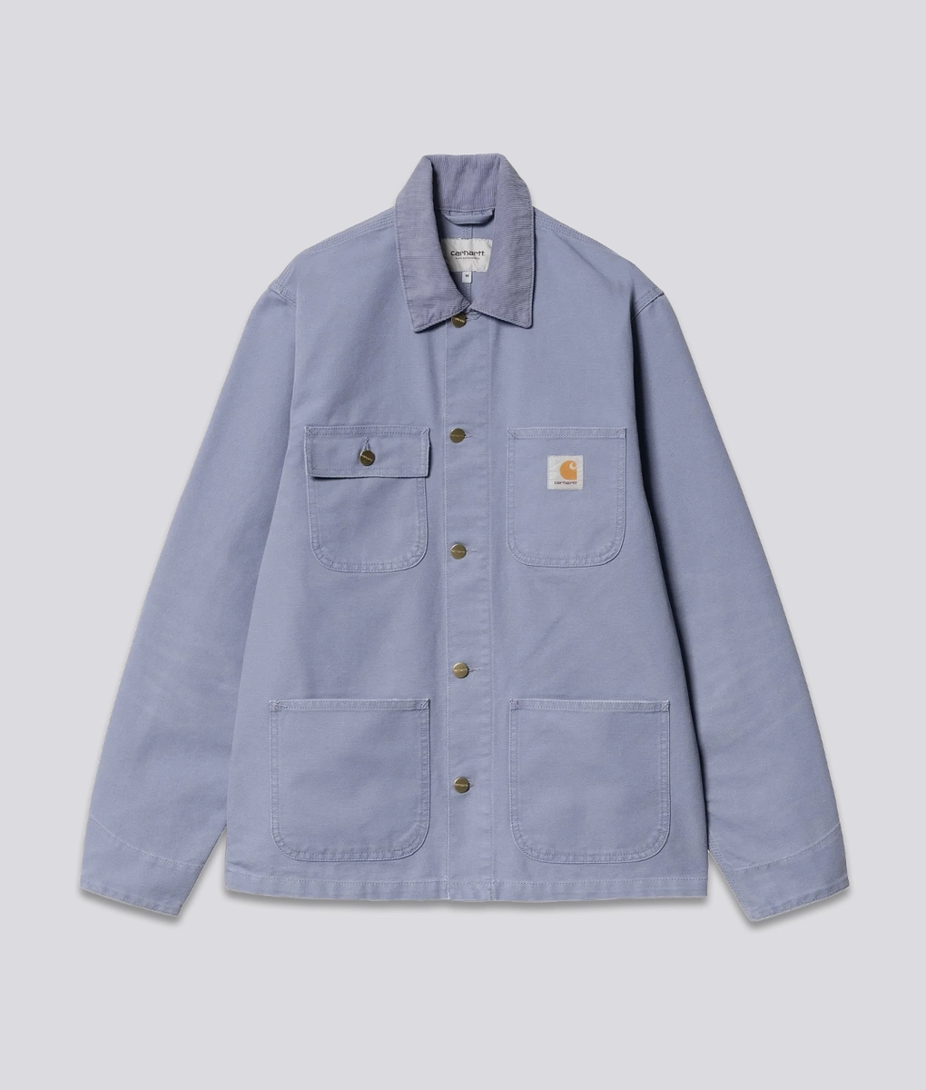 Carhartt MICHIGAN CHORE COAT Sサイズ CARHARTT WIP MICHIGAN CHORE COAT BLACK 'DEARBORN' CANVAS