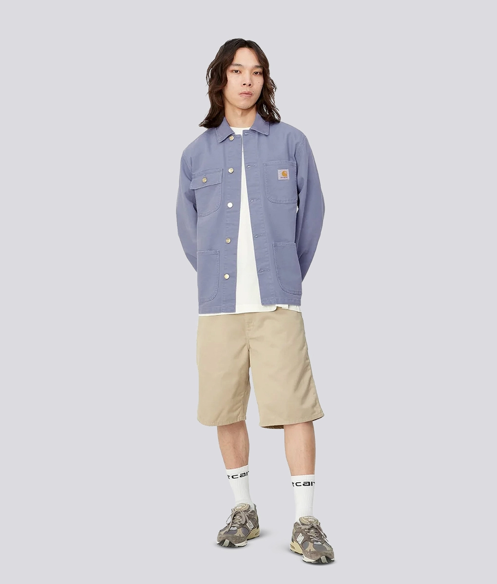 Carhartt WIP - CARHARTT WIP MICHIGAN COAT AGED CANVAS BAY BLUE l