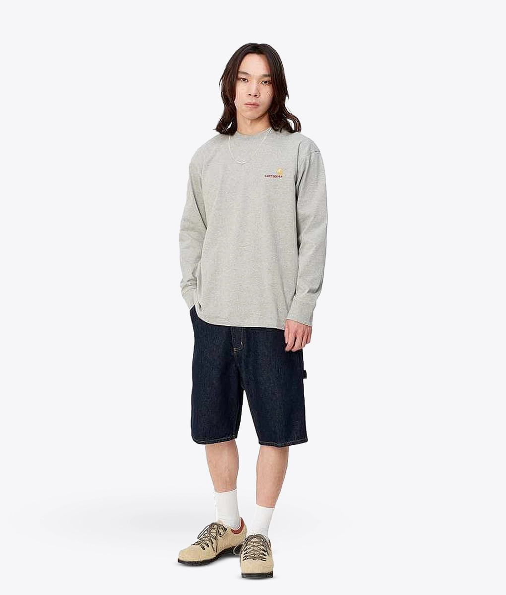 Carhartt WIP - CARHARTT WIP RINSED SINGLE KNEE SHORT BLUE l Buy
