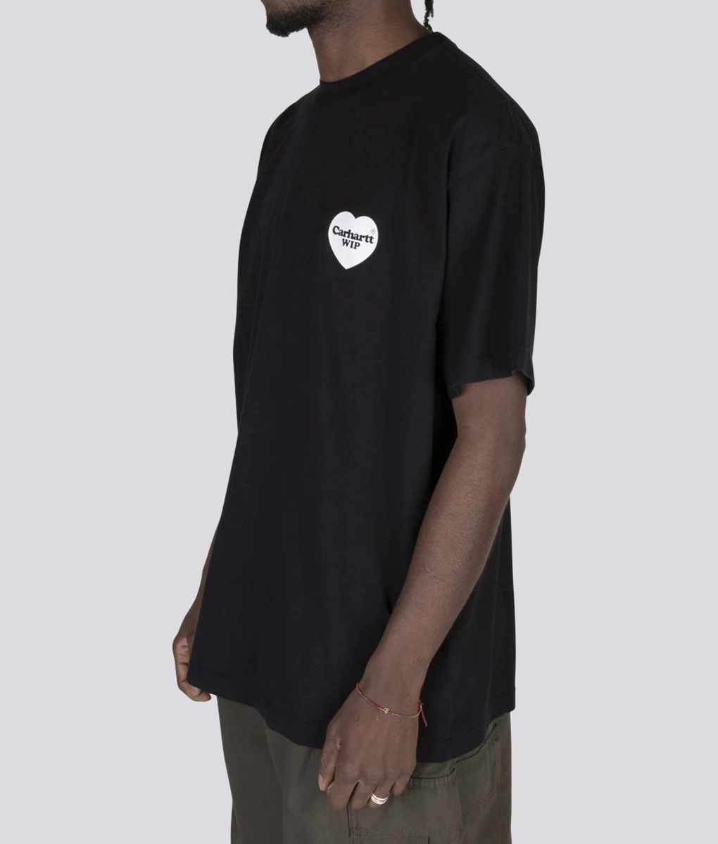 IMVAL / Heart Short Sleeve Shirt［BLK］ IMVAL / Heart Short Sleeve 