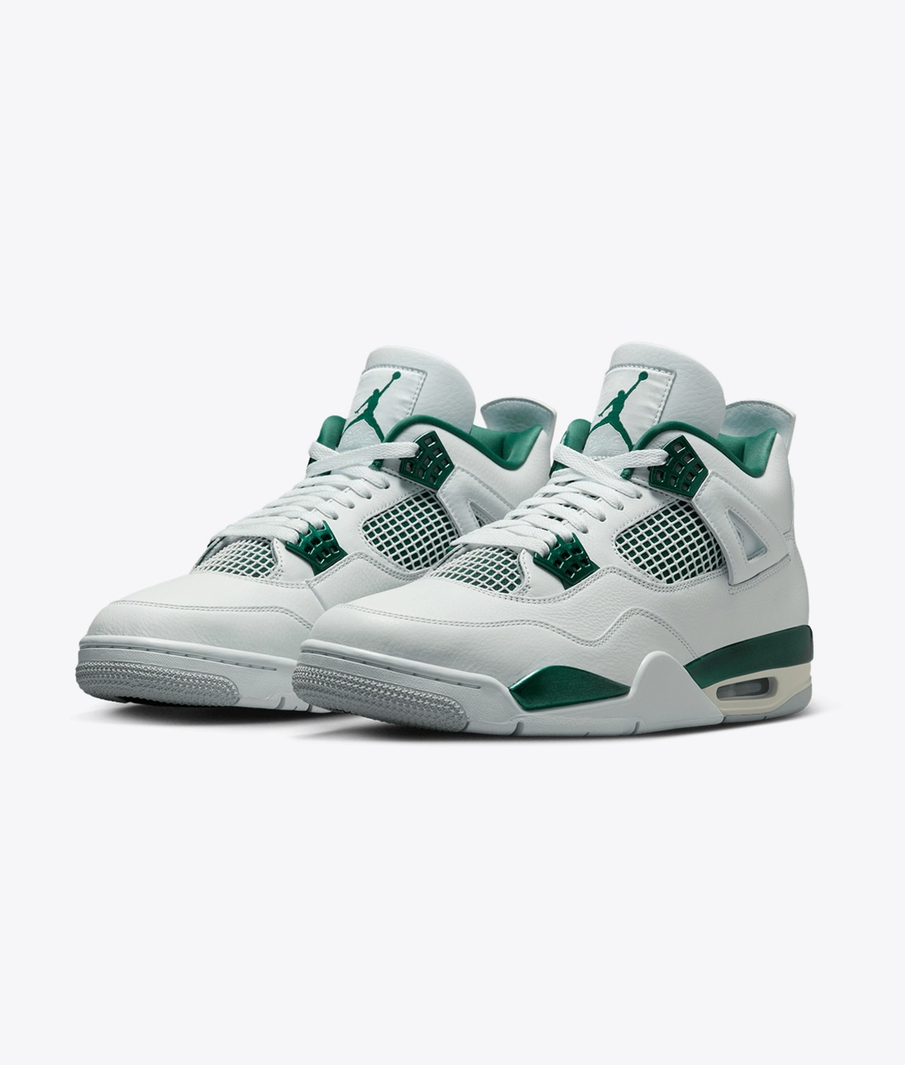 Jordan - Jordan Air Jordan 4 Retro White/Oxidized Green-Neutral