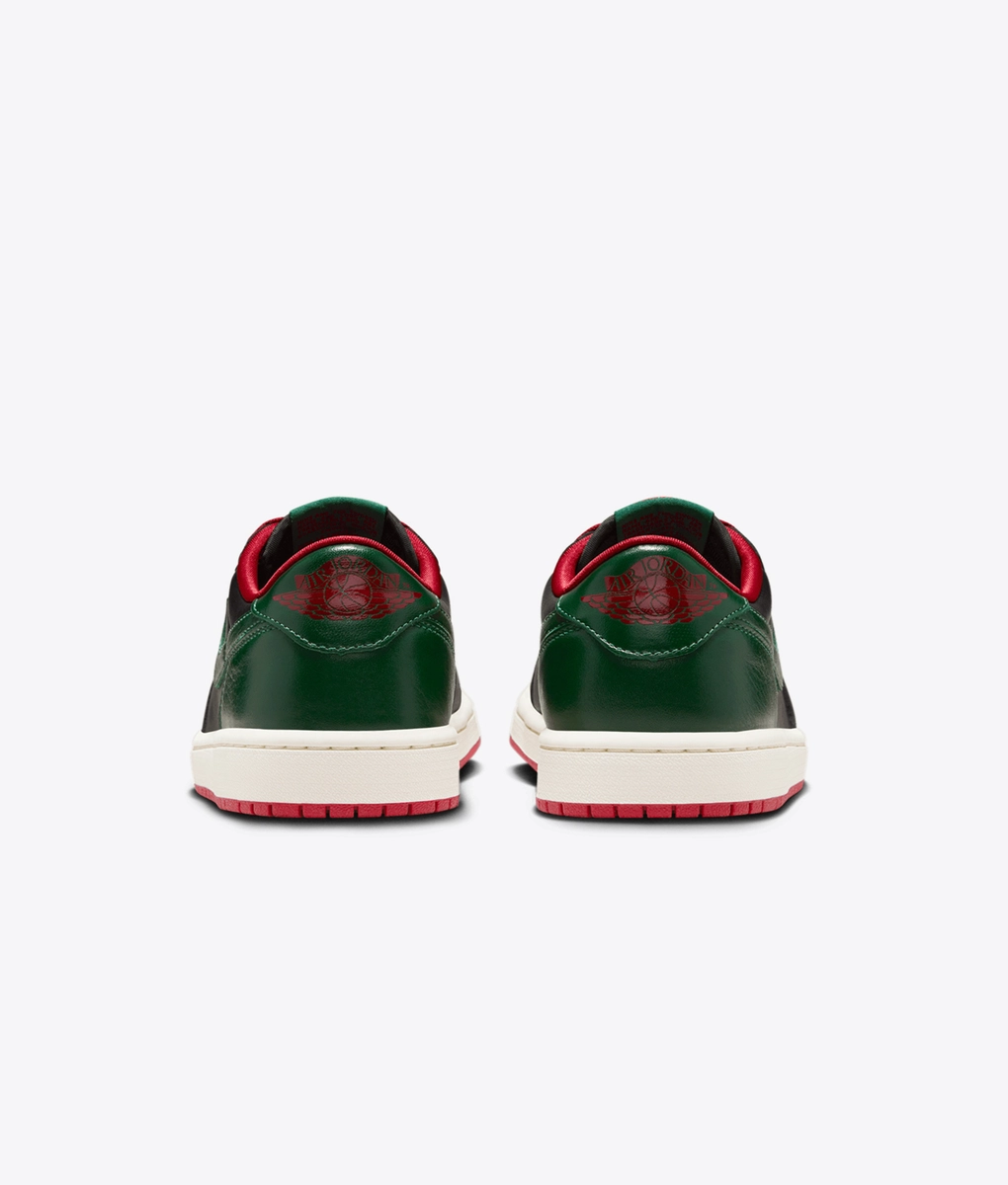 green and red jordans