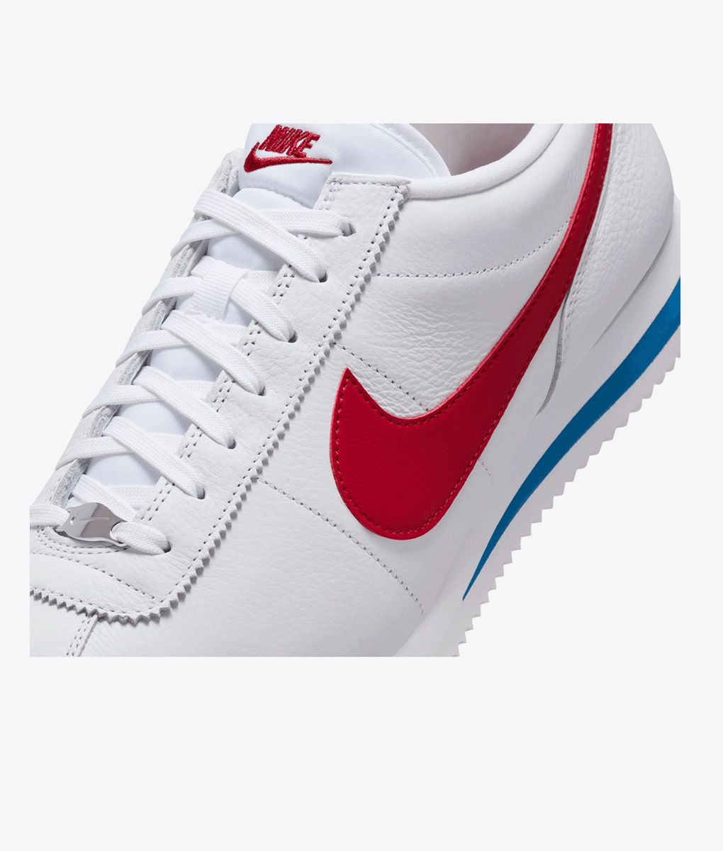 Nike - NIKE CORTEZ WHITE/VARSITY RED-VARSITY BLUE l BUY