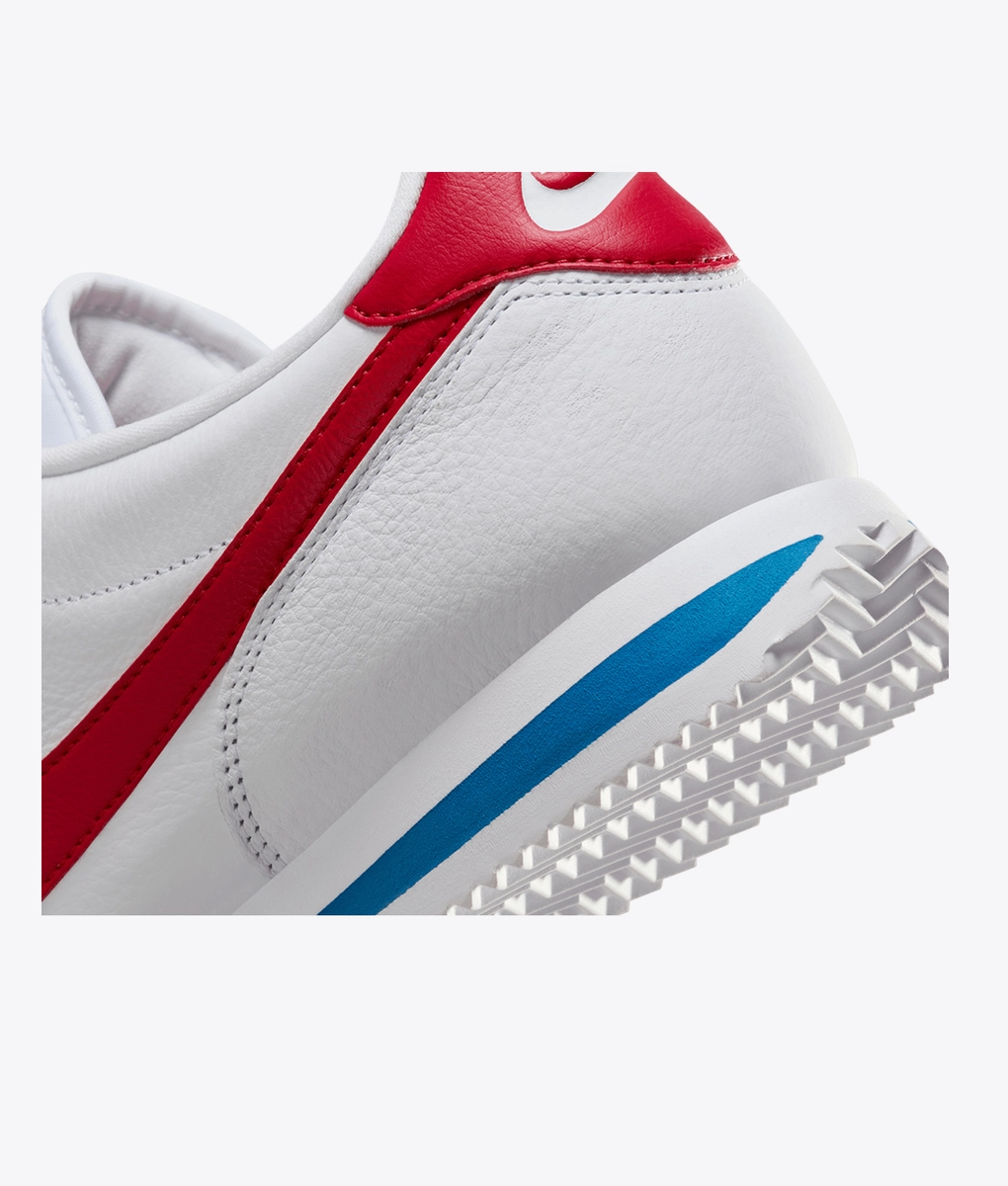 ◆Nike◆ Cortez Leather W White Varsity Blue Varsity Red DN1 Nike Cortez White, Varsity Blue & Varsity Red Shoes | Zumiez