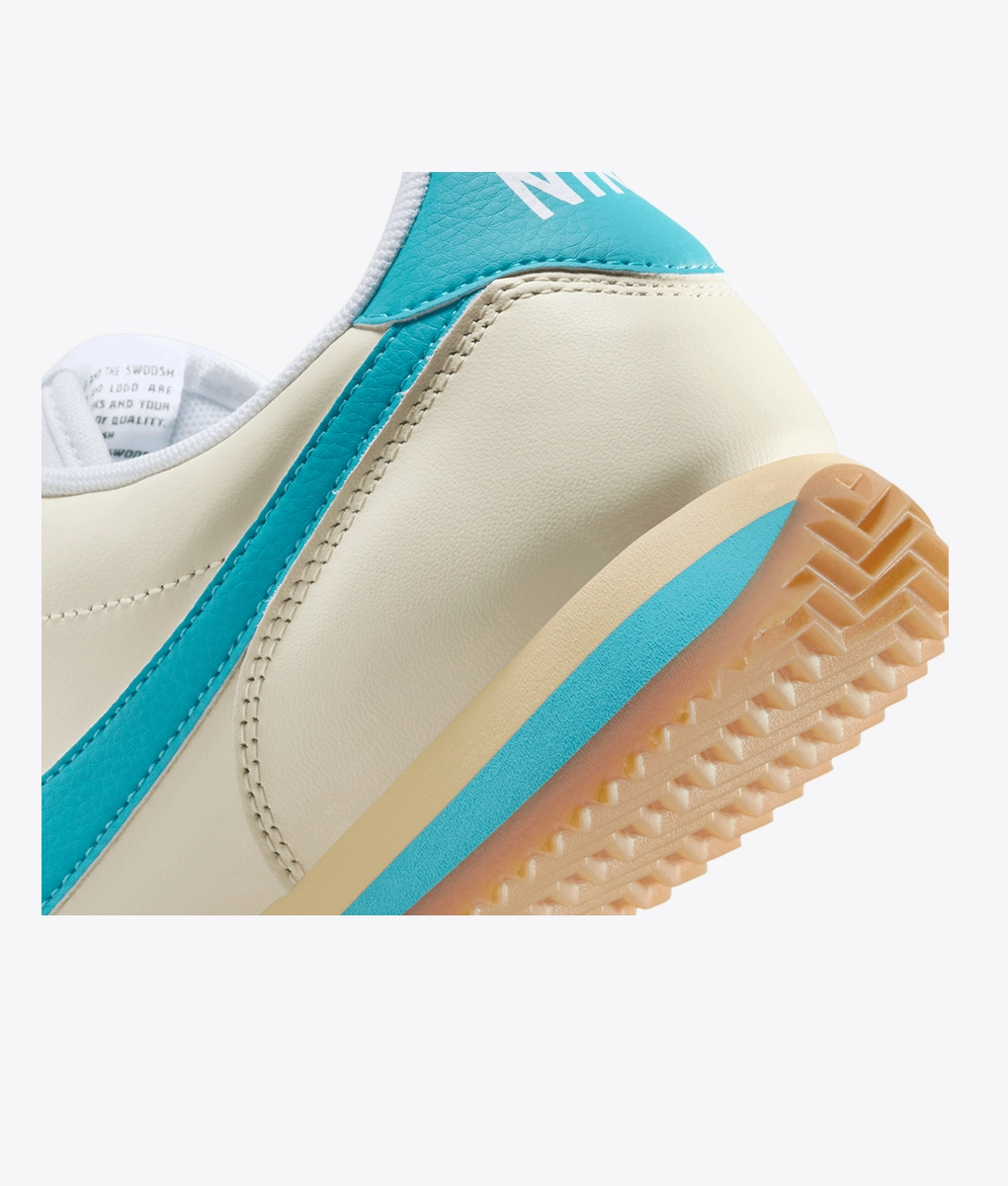 Nike - NIKE CORTEZ COCONUT MILK/TEAL NEBULA-GUM YELLOW l BUY