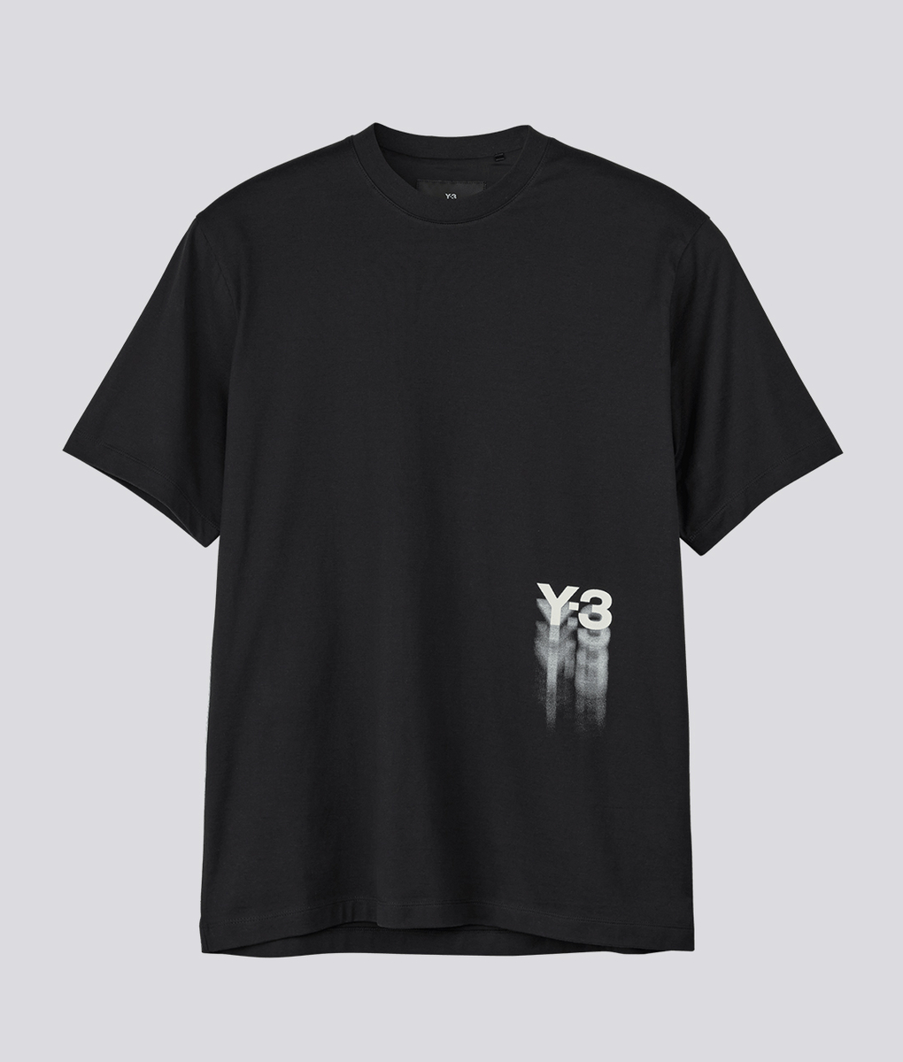 Y-3 - Y-3 GRAPHIC SHORT SLEEVE TEE BLACK l Buy Men's Tee