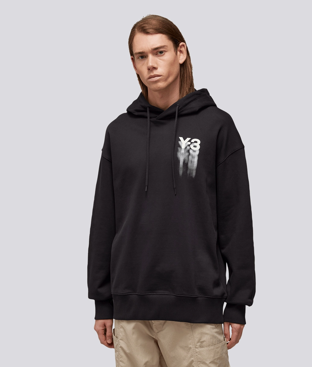 Y-3 - Y-3 GRAPHIC HOODIE BLACK l Buy Men's Hoodie Online at