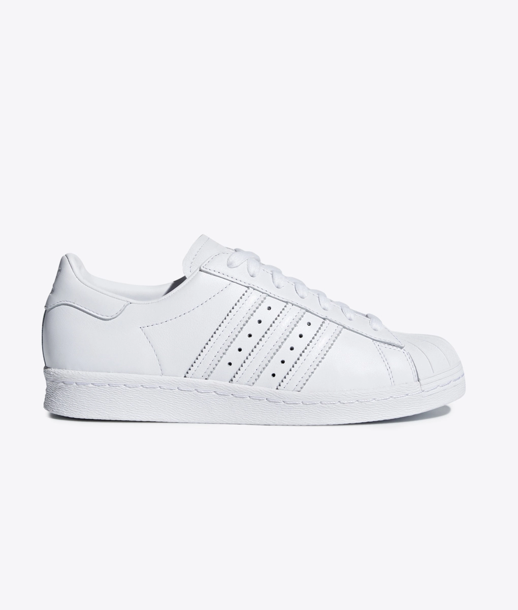Adidas Originals - Adidas - SHOES SUPERSTAR 80s HH W 'WHITE SCARLET' -  VegNonVeg