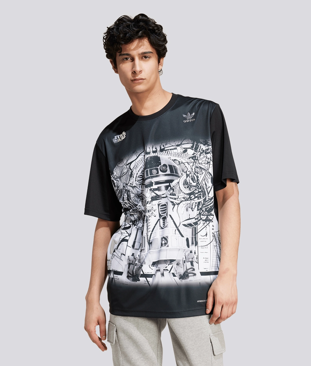 香里奈　Tシャツ Adidas Originals - X Star Wars Nanzuka Short Sleeve Tee - VegNonVeg