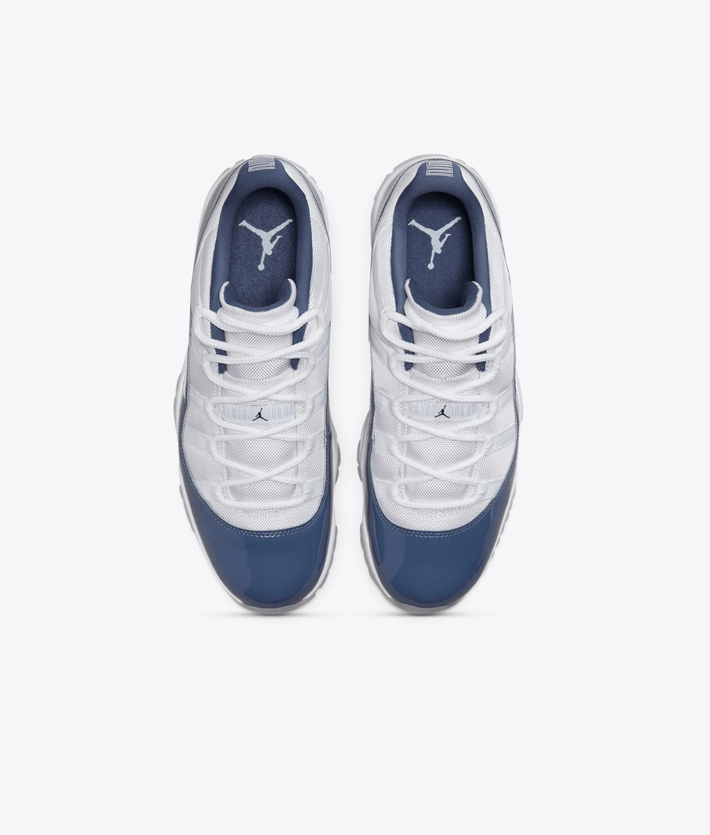 Jordan - JORDAN AIR JORDAN 11 RETRO LOW WHITE/MIDNIGHT NAVY