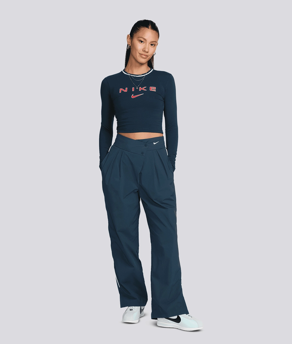 パンツ [NIKE] ASYMMETRICAL TROUSER Amazon.com: Nike Sportswear Collection Women's Mid-Rise