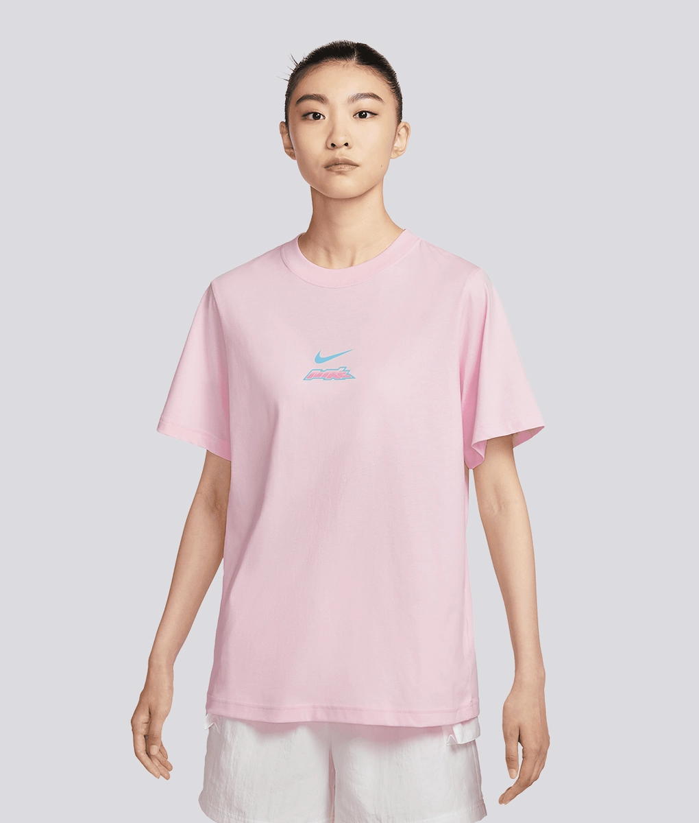 foam pink nike shirt
