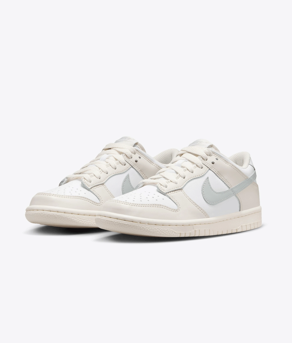 Nike - Nike Dunk Low Gs White/Light Silver-Phantom | Buy Women's