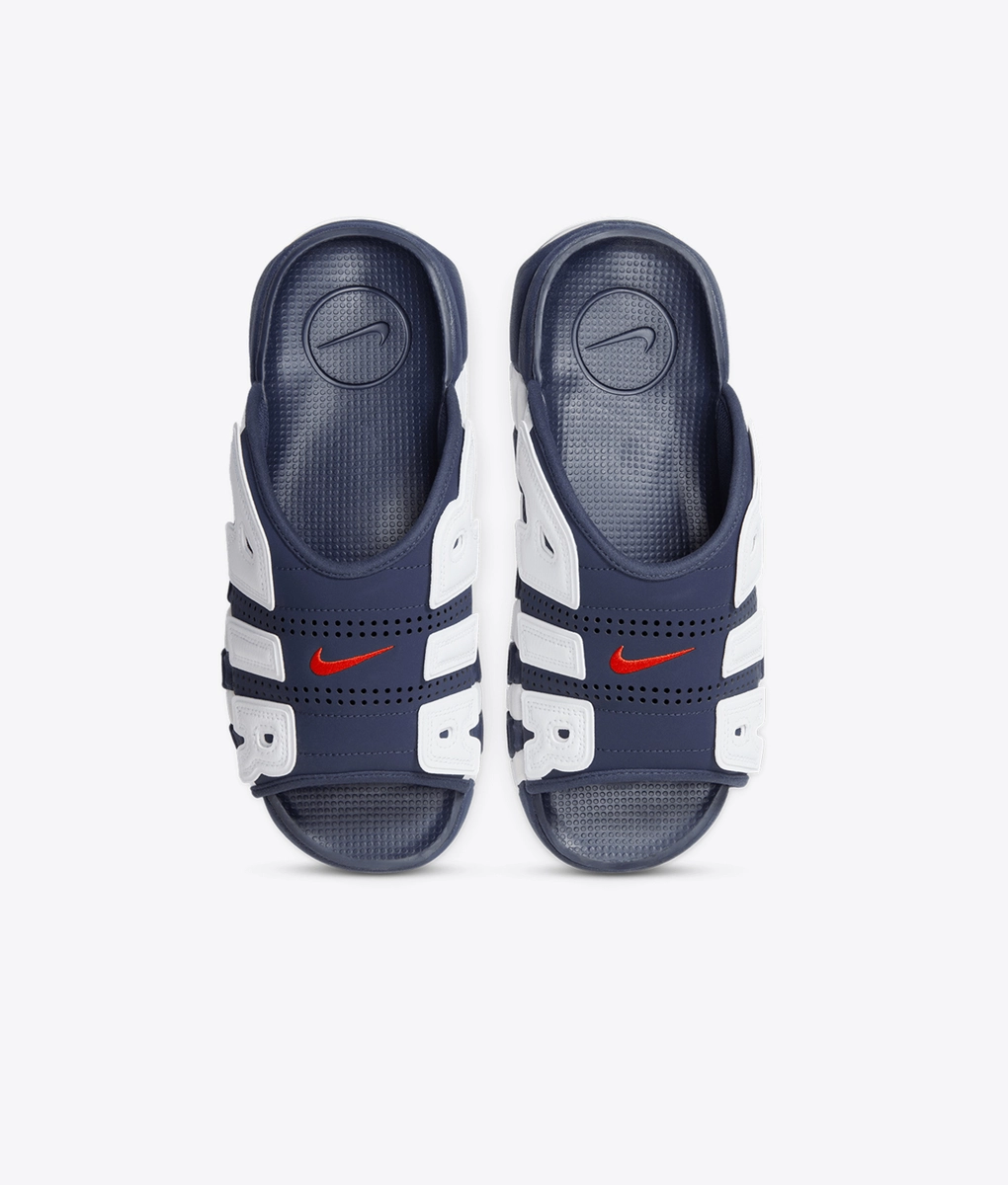 Nike - Nike Air More Uptempo Slide Midnight Navy/University