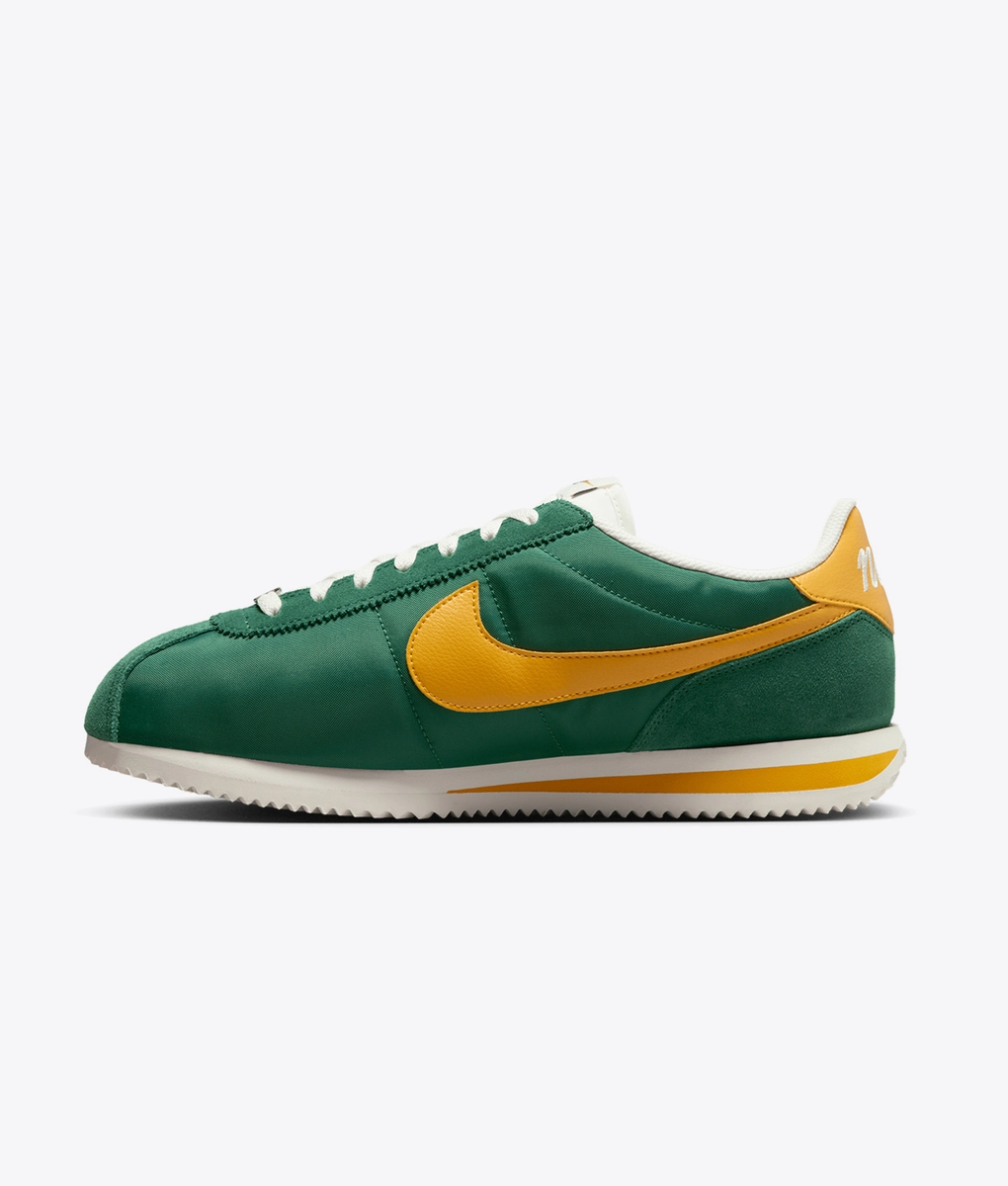 green cortez shoes