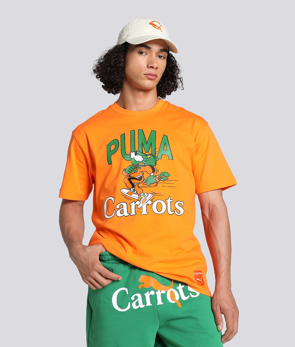 Puma - PUMA X CARROTS GRAPHIC TEE RICKIE ORANGE l Buy Unisex