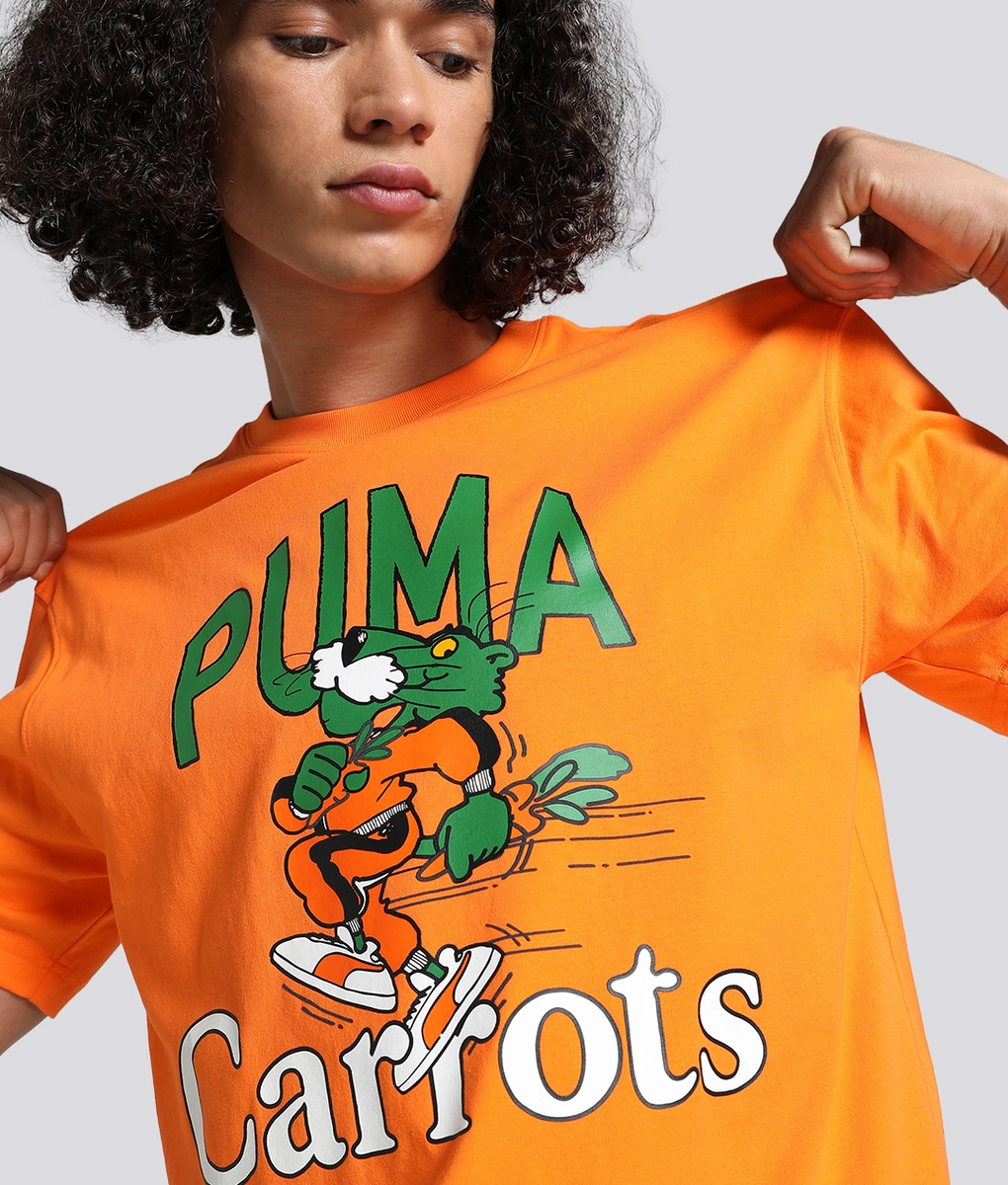 Puma - PUMA X CARROTS GRAPHIC TEE RICKIE ORANGE l Buy Unisex