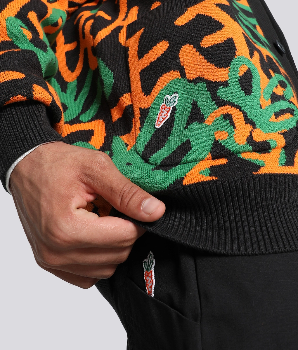 Puma - PUMA X CARROTS PRINTED CARDIGAN BLACK l Buy Men's