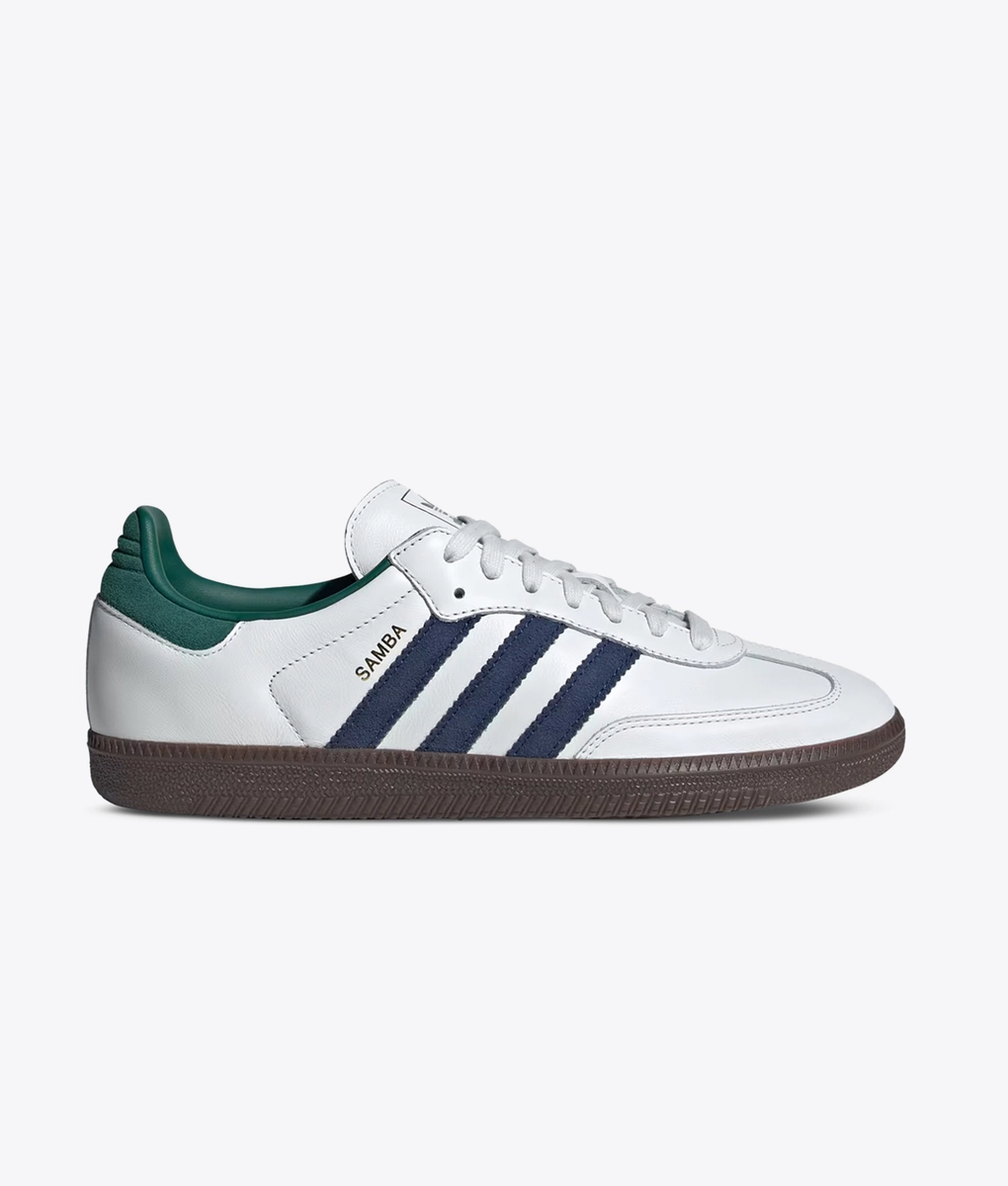 adidas gazelle silver green womens adidas Originals SAMBA OG Samba Leather Sneakers IG1824 Black Shoes Me main image 1