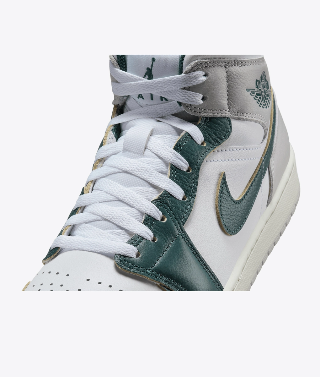 Jordan - JORDAN AIR JORDAN 1 MID SE WHITE/OXIDIZED GREEN