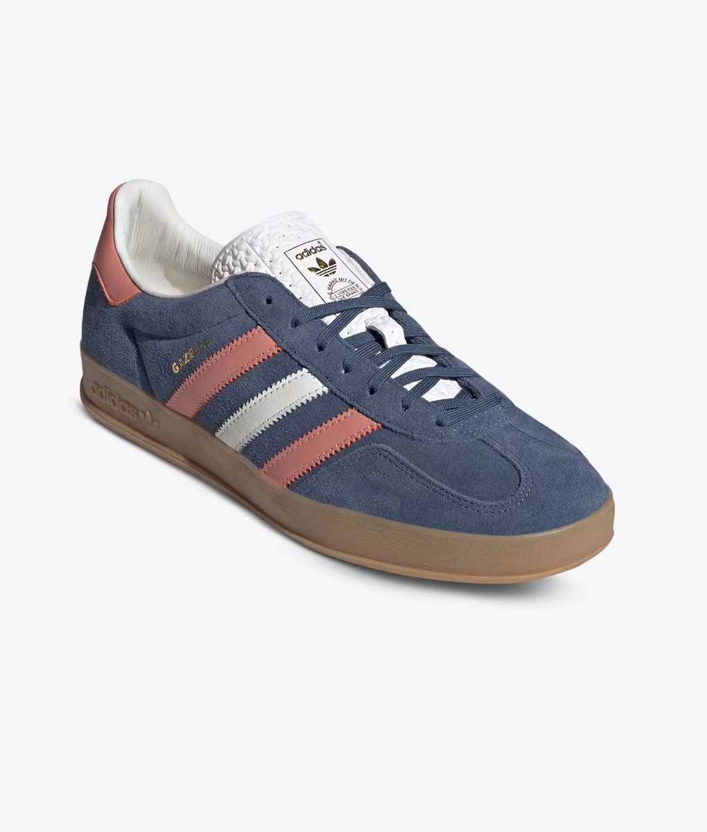 adidas gazelle silver green womens Adidas Gazelle Indoor PRM – Fresh Rags FL main image 1