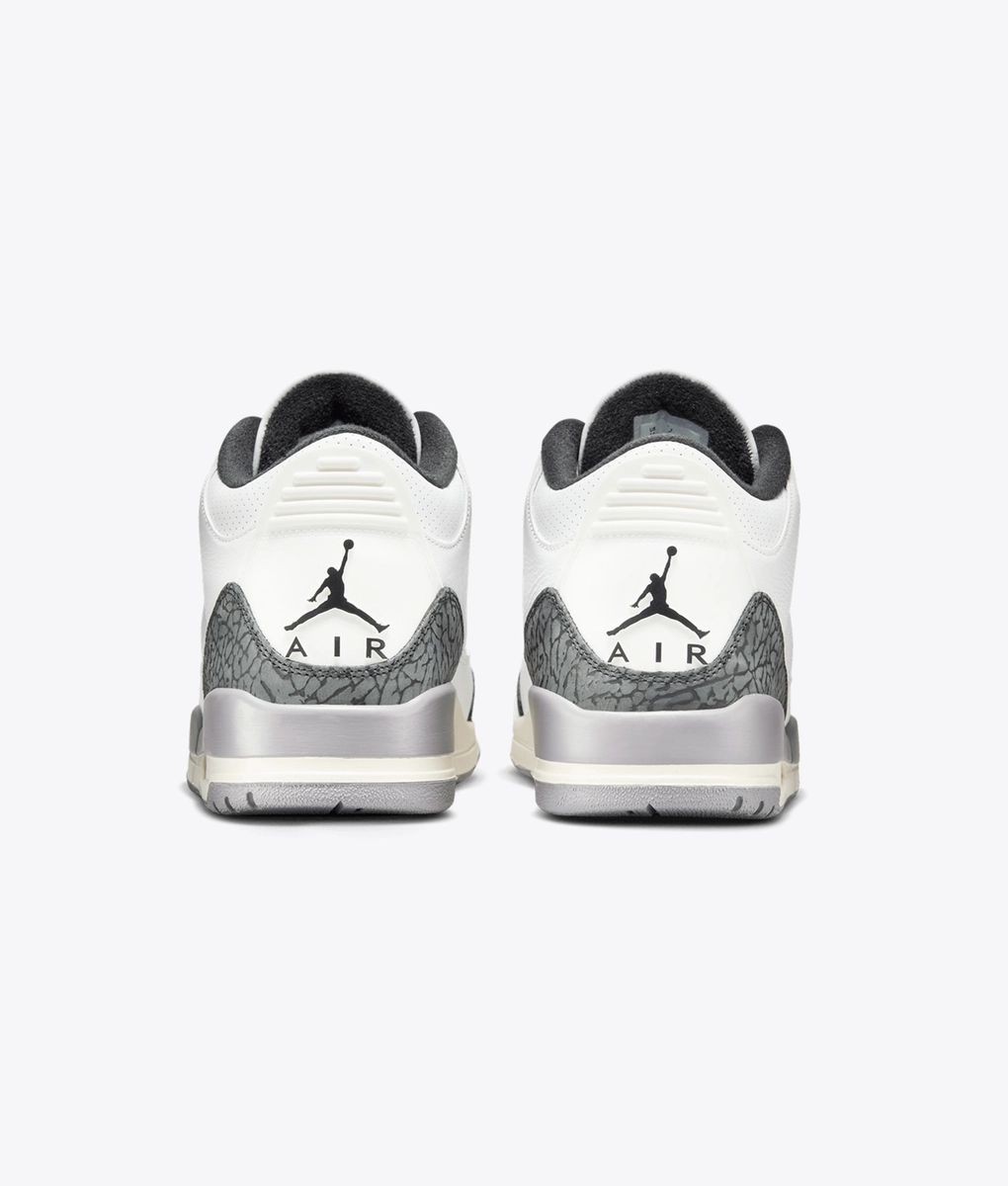 Jordan - JORDAN AIR JORDAN 3 RETRO SUMMIT WHITE/FIRE RED-CEMENT