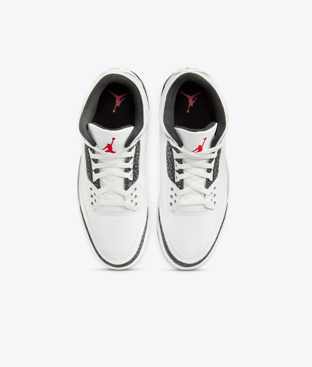 Jordan - JORDAN AIR JORDAN 3 RETRO SUMMIT WHITE/FIRE RED-CEMENT