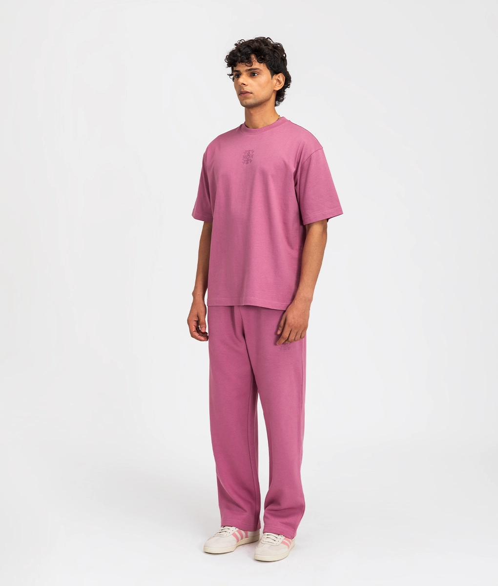 VegNonVeg - VEGNONVEG ESSENTIALS T-SHIRT MELLOW MAUVE l Buy Unisex T ...