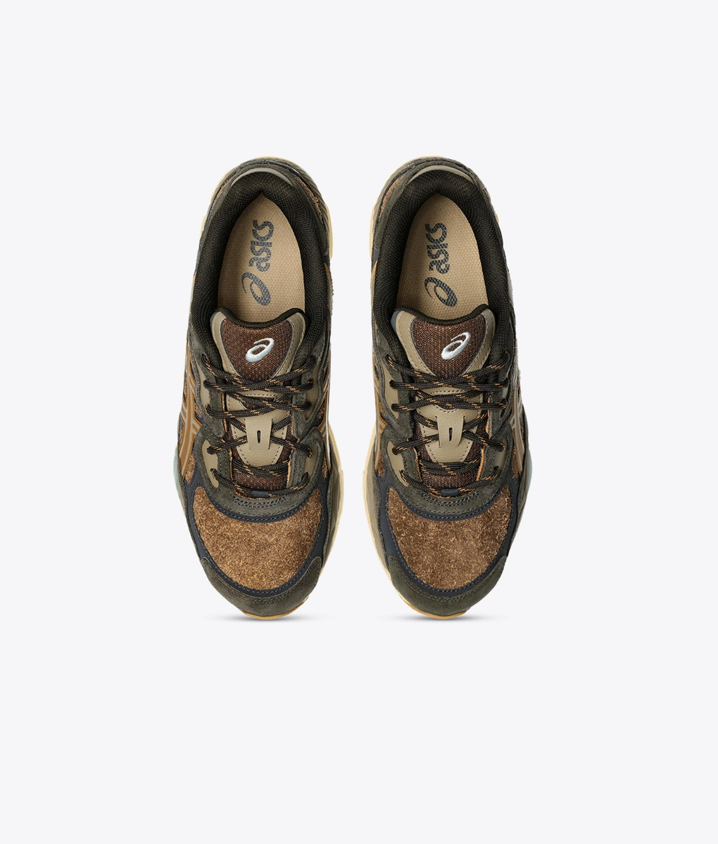 asics GEL-NYC BROWN STORM/TAN PRESIDIO 国内発送 asics GEL-NYC BROWN STORM/TAN PRESIDIO（アシックス ゲル