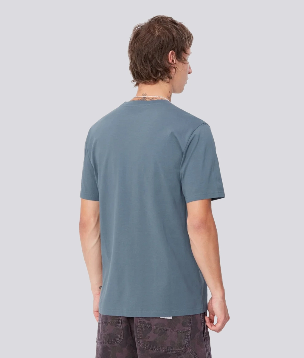 Heybo Prep Stamp Pocket T-Shirt For Adults - 100% Cotton, UPF 30, Vented Back & Mesh Panels, Bright Summer Colors - View #11