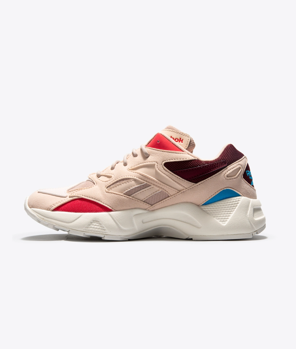 REEBOK - AZTREK 96 'BUFF/MAROON/PINK/CYAN' - VegNonVeg