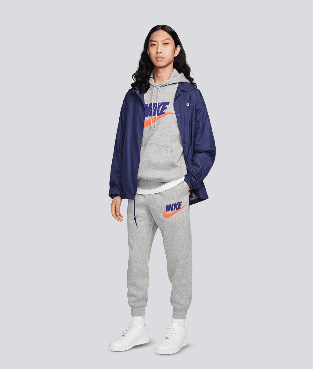 nike club fleece jogger grey