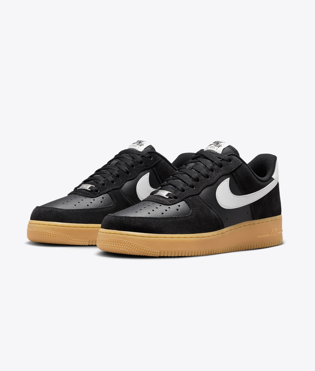air force 1 brown and black