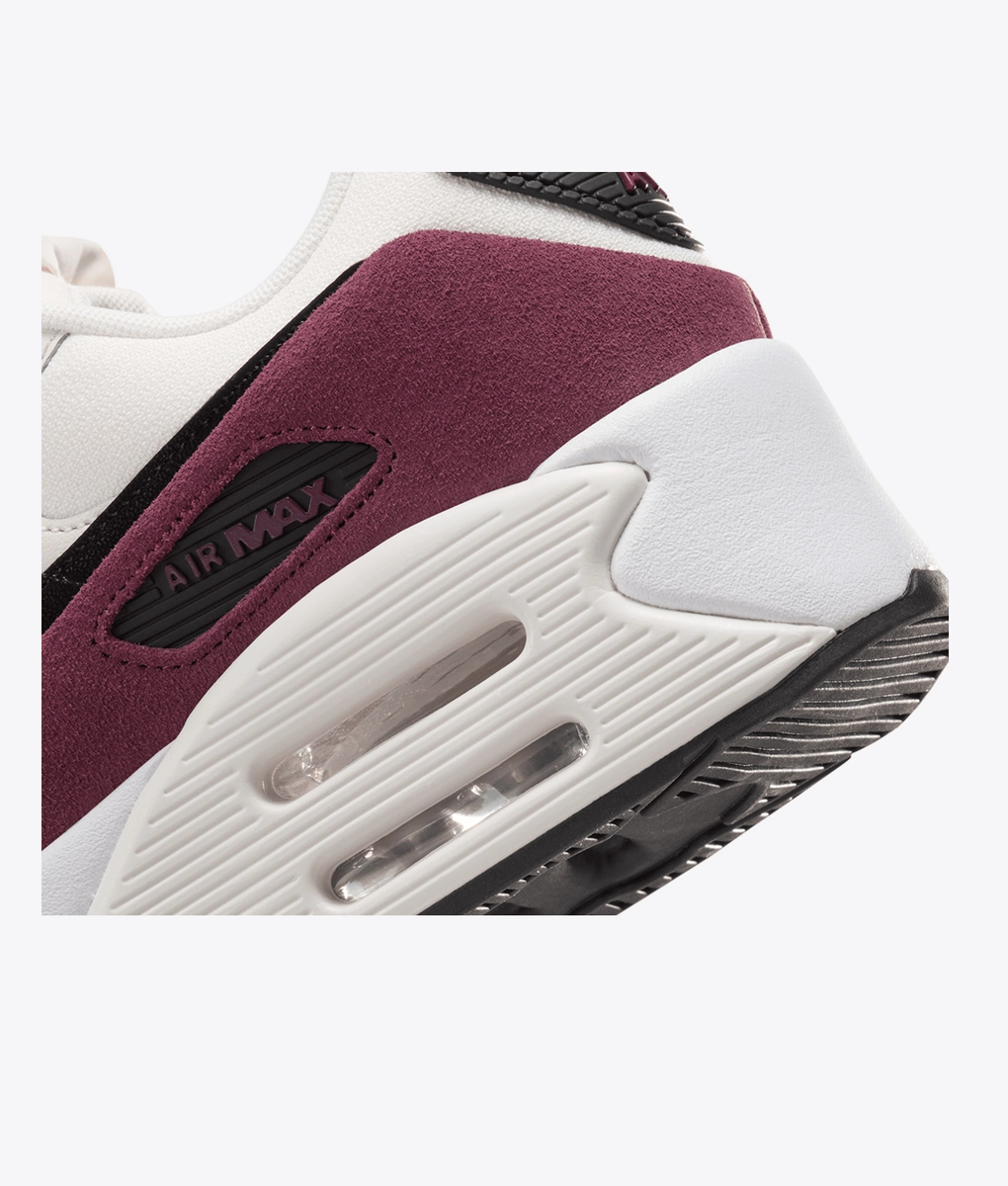 air max 90 burgundy white