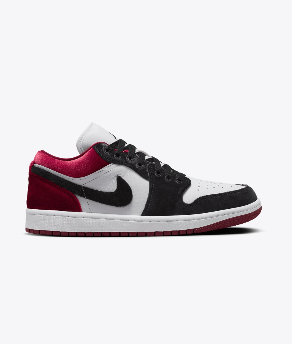NIKE Air Jordan 1 Low ブラック/ホワイト/オリーブ/レッド Jordan - Air Jordan 1 Low Se - VegNonVeg
