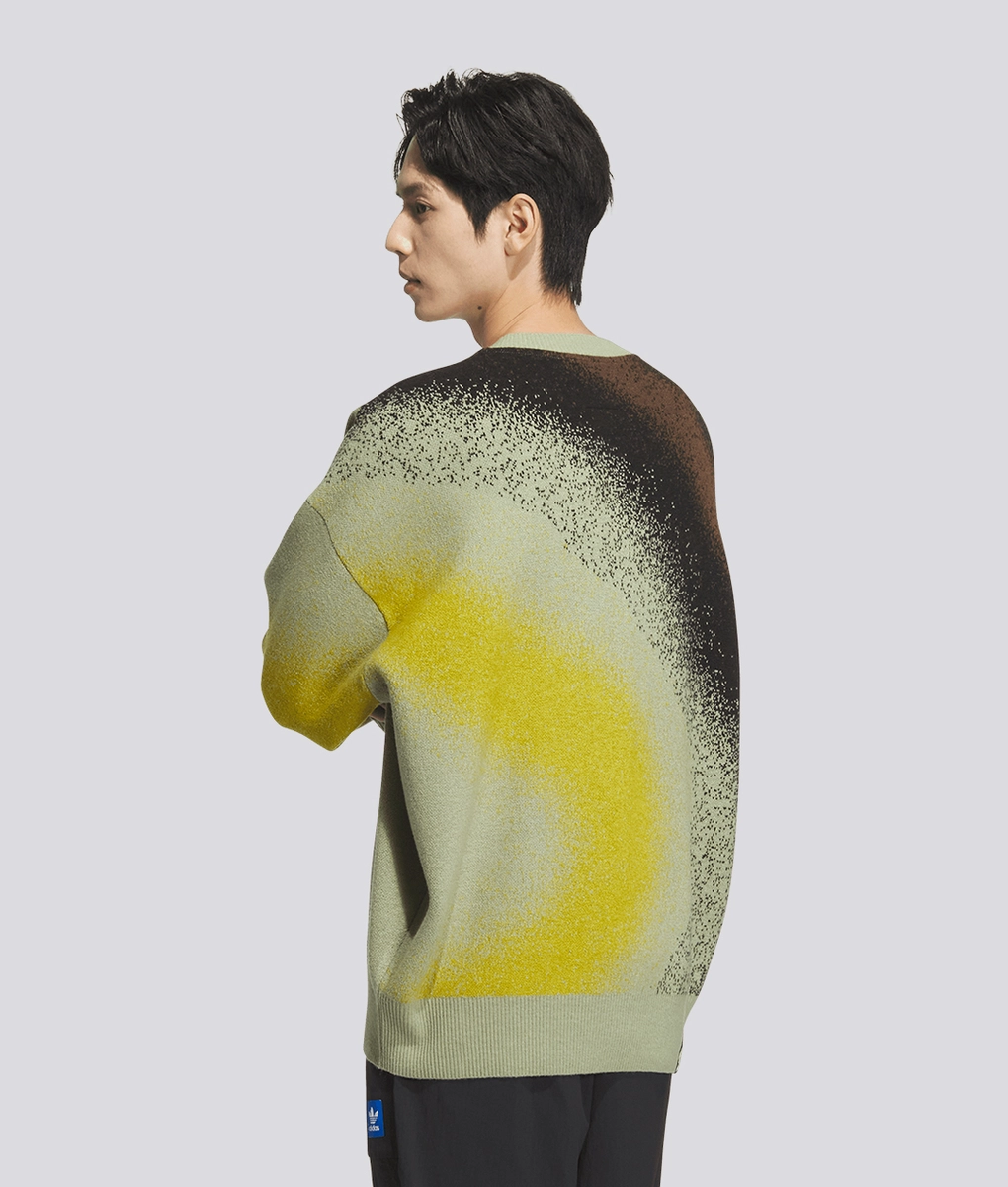 【ADIDAS】 Adidas X SONG FOR THE MUTE KNIT CREW Hemp Adidas x Song for the Mute Knit Crew - Hemp – Feature