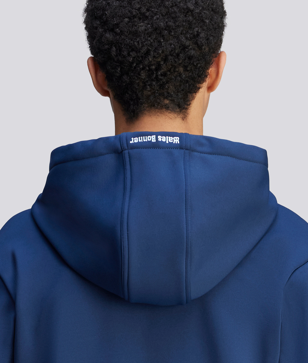 Tシャツ・カットソー WALES BONNER Men Hoodies MS23JE06JE045510 Blue Sweatshirts adidas x Wales Bonner Track Hoodie 'Collegiate