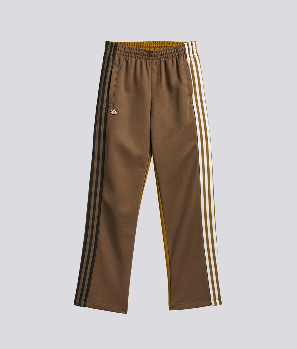 【ADIDAS】Pow Leather Adibreak Trousers - Brown / II6098 adidas-faux-leather-adibreak-