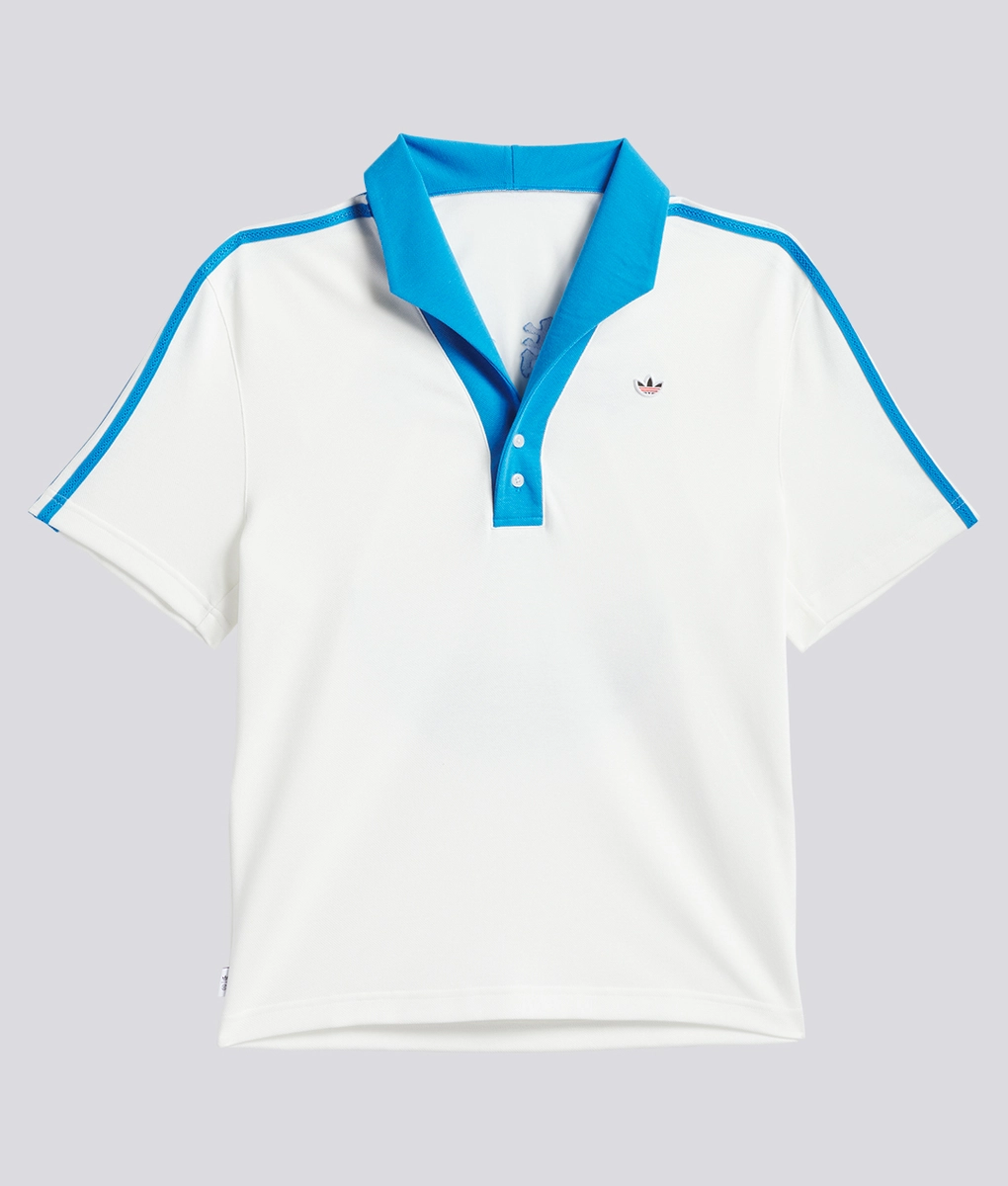 ADIDAS ORIGINALS | CLOT CROCHET POLO BY EDISON CHEN { CORE WHITE
