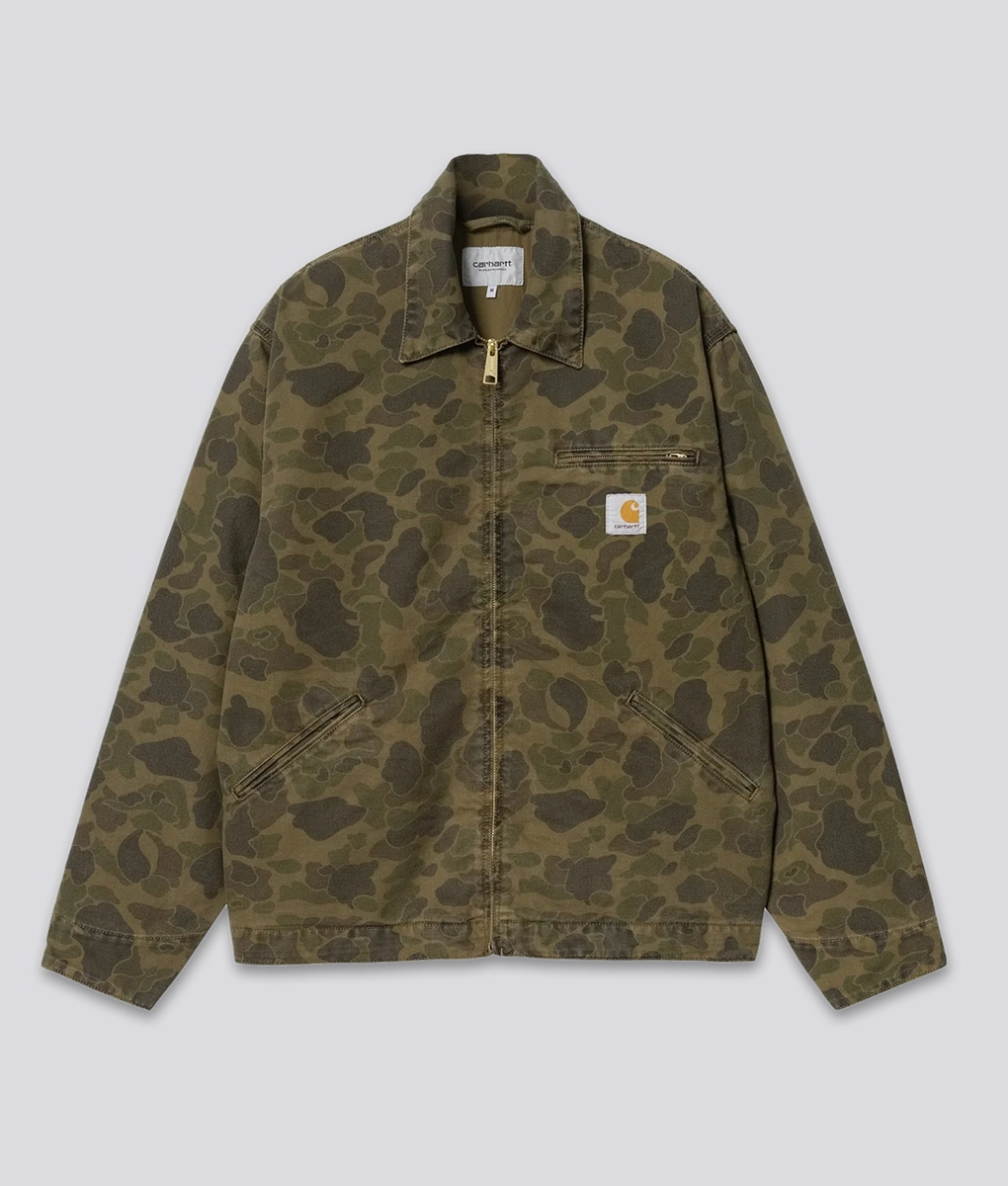Carhartt WIP Duck Detroit Jacket カモ柄　迷彩 Duck Detroit Jacket - Dearborn Canvas – Premier