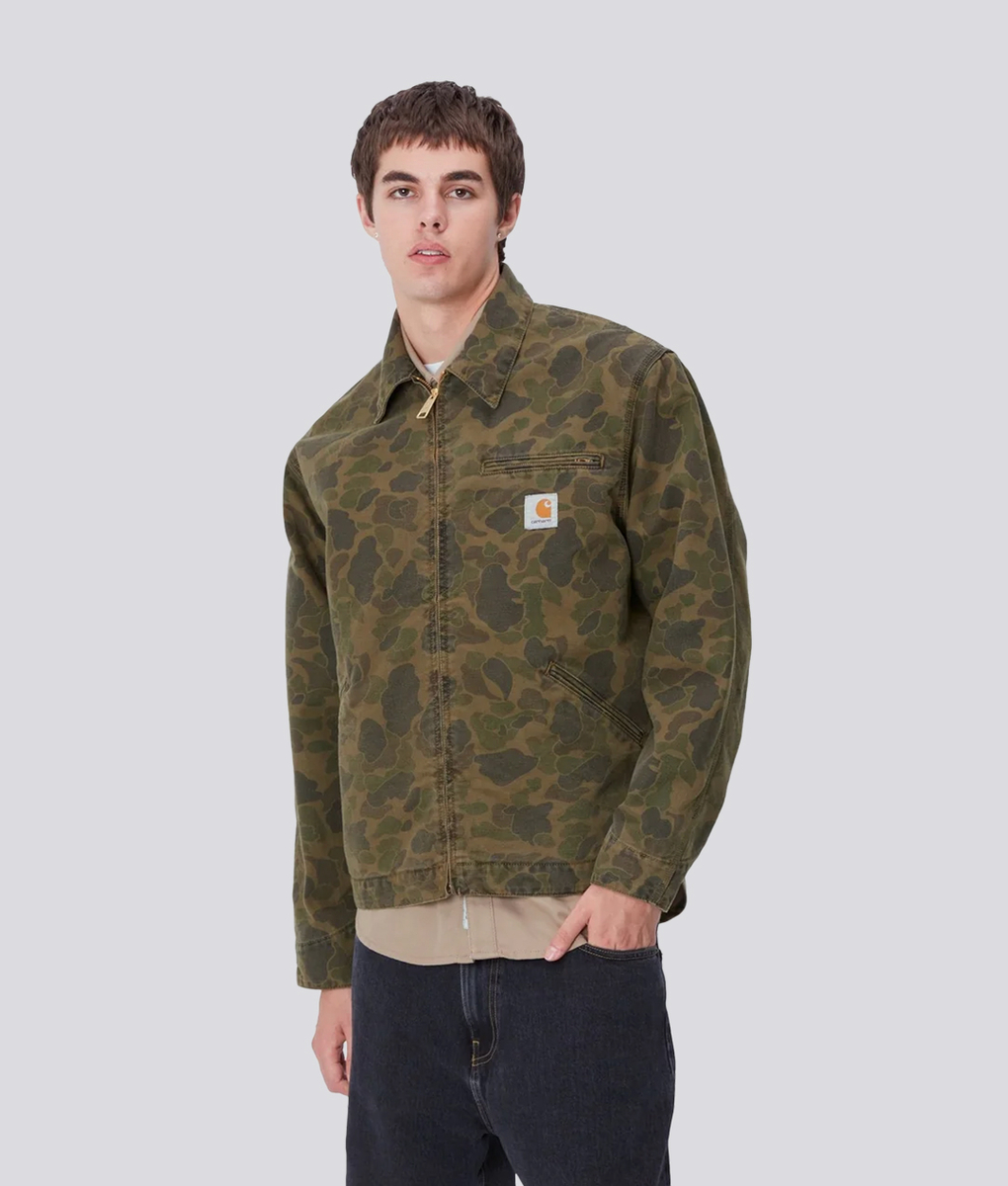 Carhartt WIP - CARHARTT WIP DUCK DETROIT JACKET CAMO DUCK