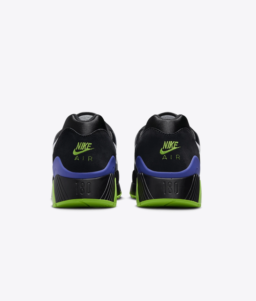 Nike - NIKE AIR 180 BLACK/WHITE-ACTION GREEN-PERSIAN VIOLET l BUY