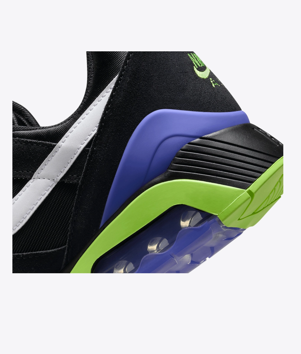 Nike - NIKE AIR 180 BLACK/WHITE-ACTION GREEN-PERSIAN VIOLET