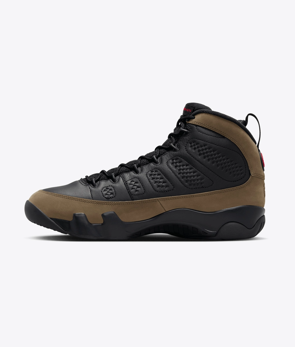 Jordan - JORDAN AIR JORDAN 9 RETRO BLACK/TRUE RED-LIGHT