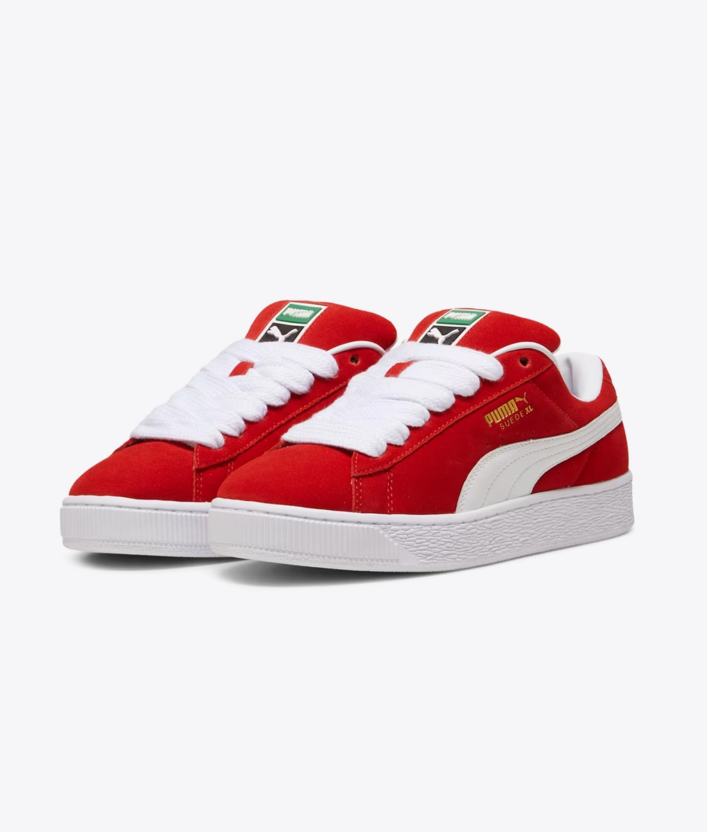 F06227 新品 PUMA SUEDE XL：UK9(28cm) レッド Puma - Suede Xl - VegNonVeg