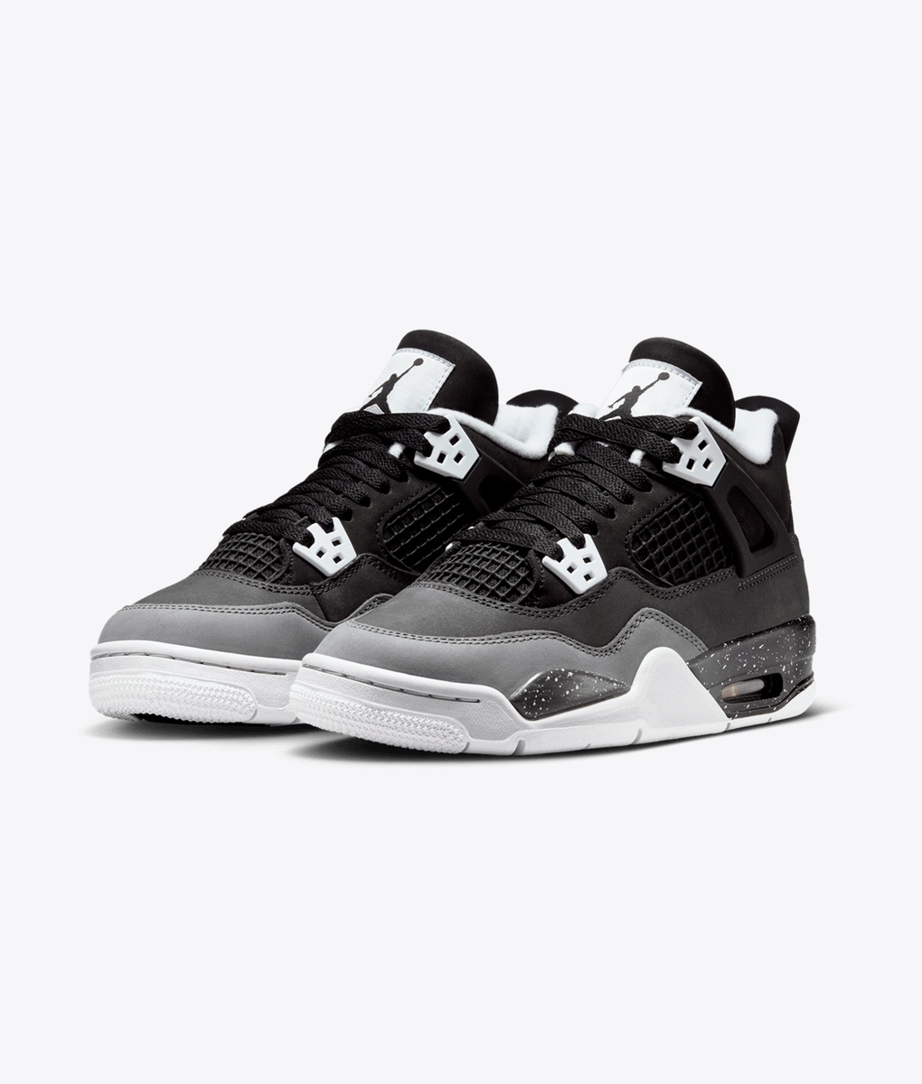 air jordan 4 black white