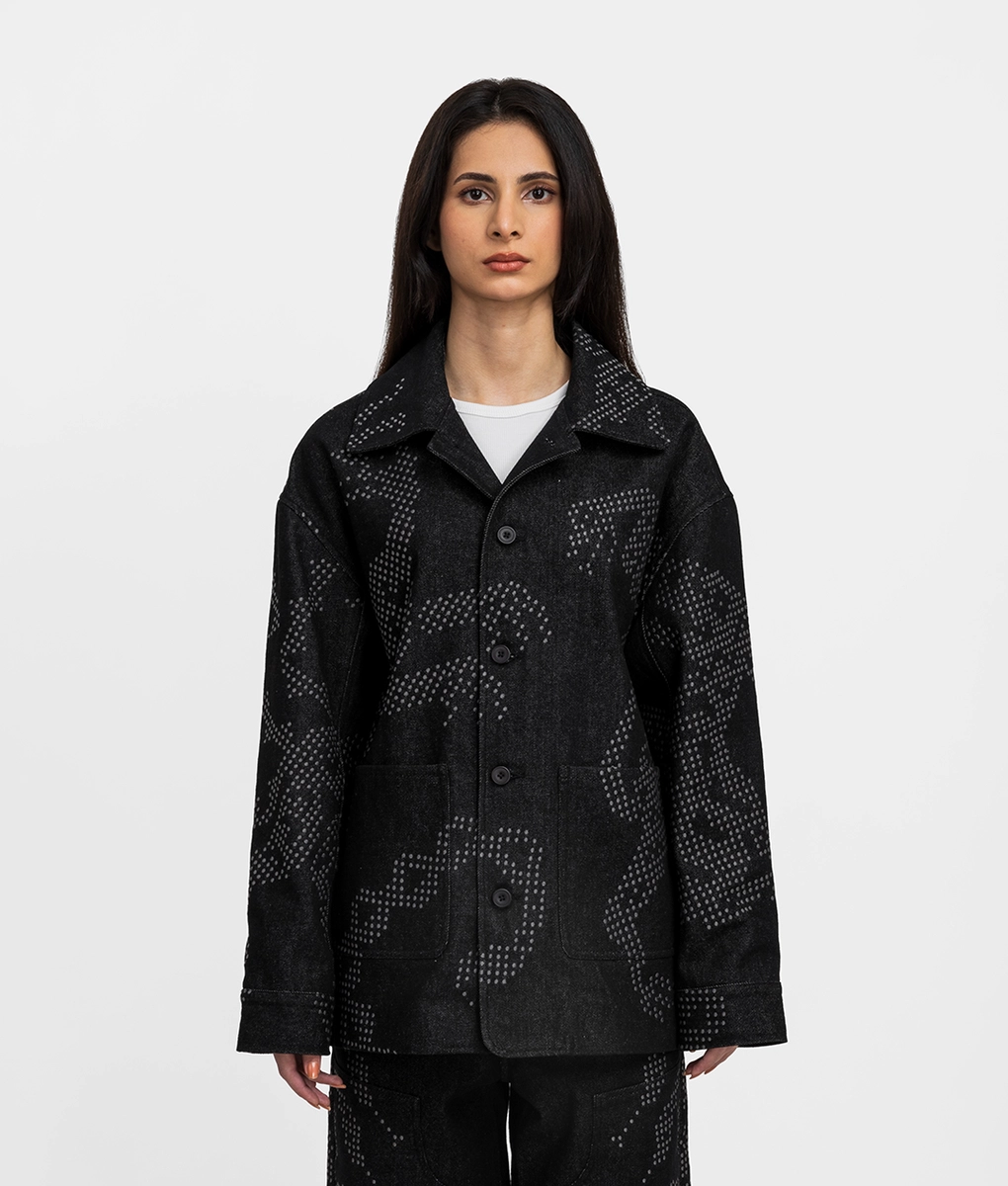 EMBROIDERED RAYON WESTERN JACKET 25ss 新作 Pacsun Western Floral Embroidered Gas Jacket | PacSun