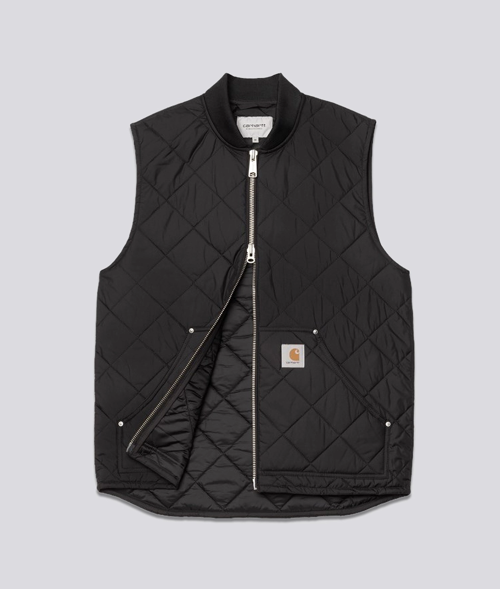 ジャケット・アウター Carhartt WIP MYTON VEST LINER Carhartt WIP - CARHARTT WIP MYTON VEST LINER BLACK l Buy Men's