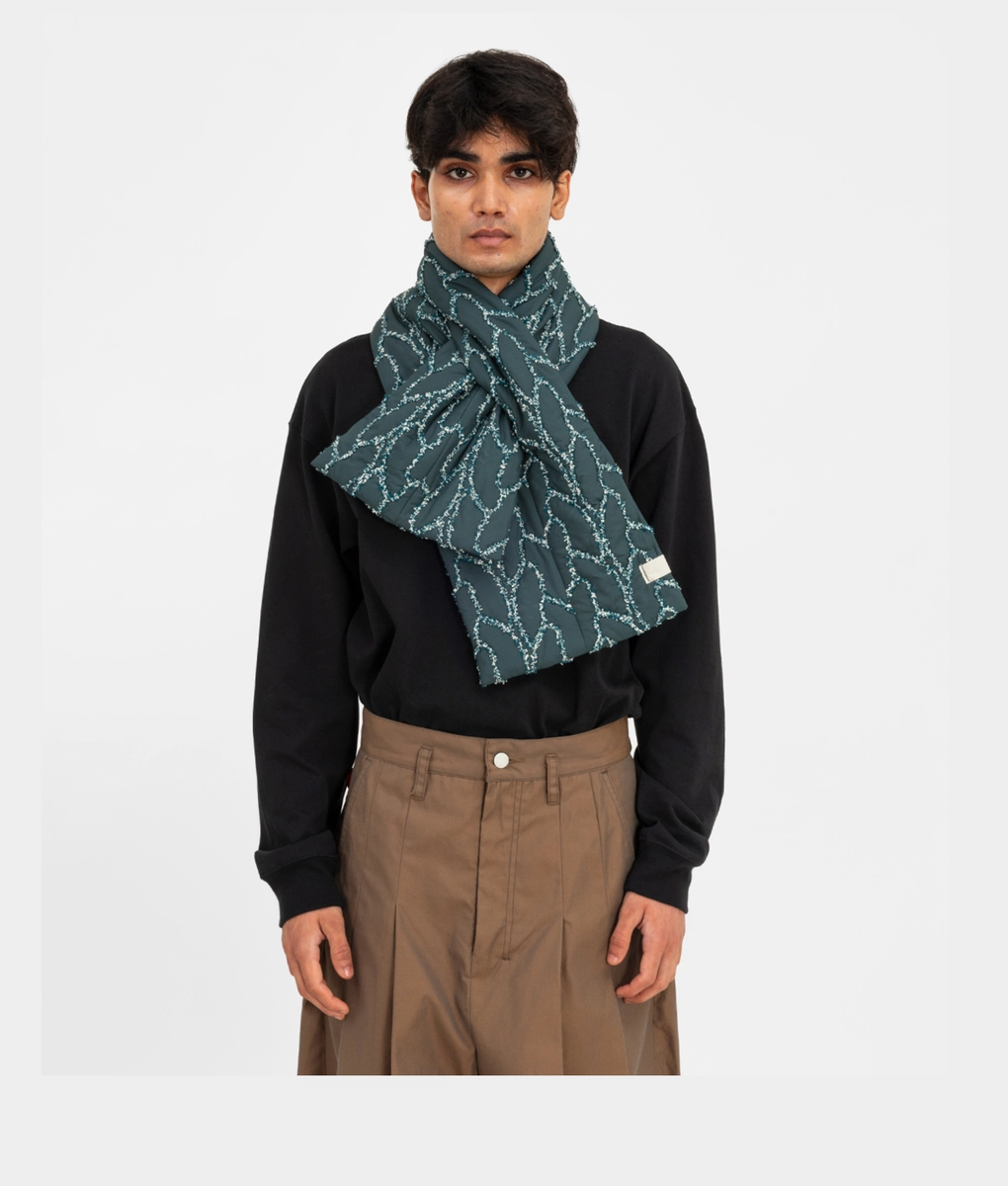 Shinyakozuka - SHINYAKOZUKA SCARF POOL GREEN l Buy Accessories