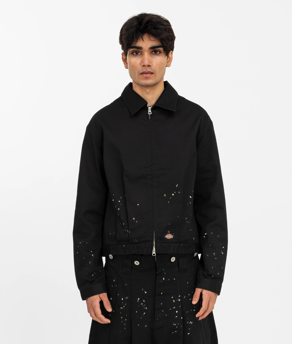 Shinyakozuka - SHINYAKOZUKA EISENHOWER JACKET WITH DICKIES BLACK l 